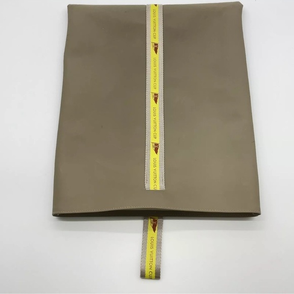 Auth Louis Vuitton LV Cup 2003 Limited Gray Yellow Hand Bag - Picture 14 of 16